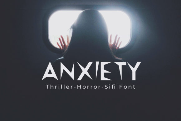 Anxiety Premium Font: A Bold Display Typeface for Digital Branding