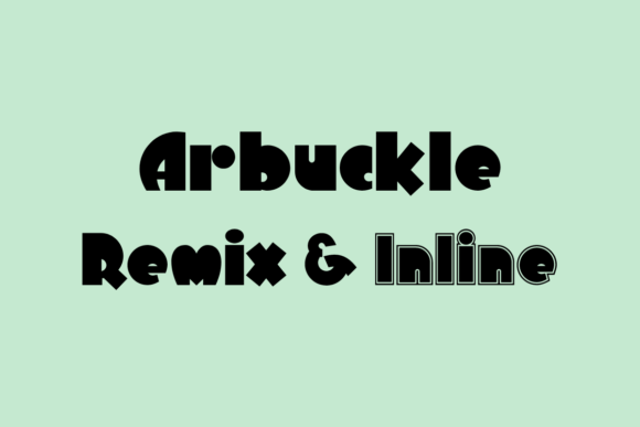 Arbuckle Font: A Playful Display Typeface for Digital Design
