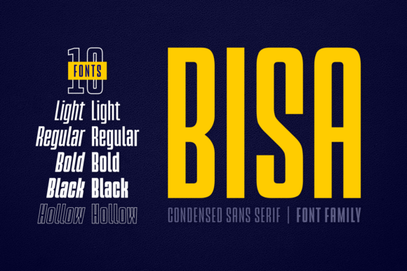 Bisa Font: A Bold Display Typeface for Stronger Brand Impact