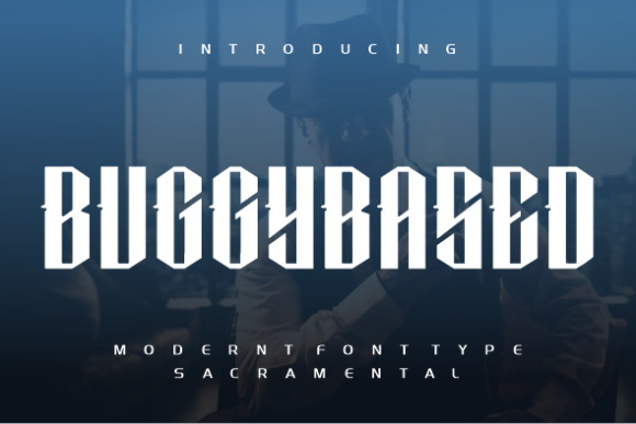 Buggybased Font: A Bold Display Typeface for Crafters and Makers