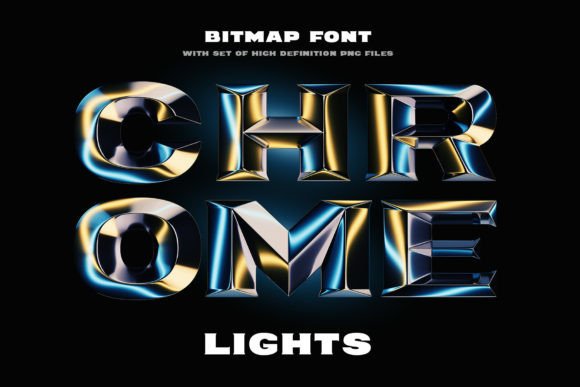 Chrome Lights Typeface: Shining a Light on Digital Branding