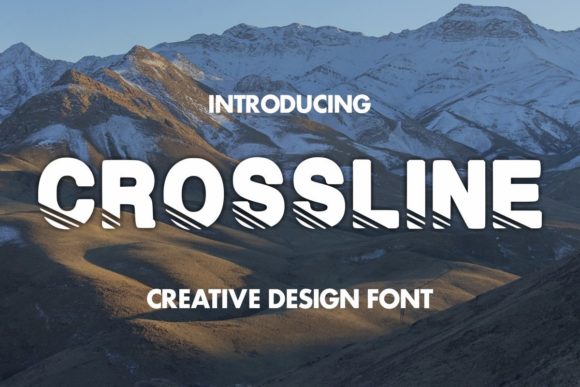 CROSSLINE: A Display Font That Elevates Web Design