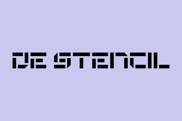 De Stencil Font Review: A Bold Typeface for Modern Campaigns