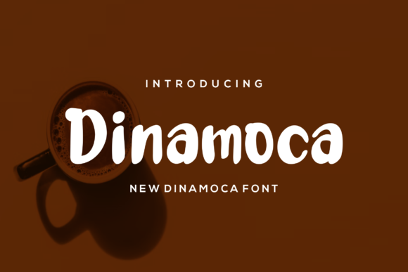 Dinamoca: A Bold Display Font for Creative Branding