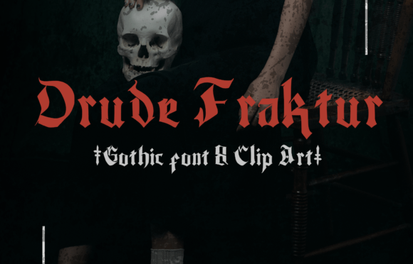 Drude Fraktur Font Review: A Bold Blackletter for Digital Branding
