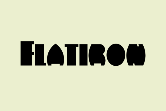 Flatiron Font: A Bold Typeface for Polished Branding