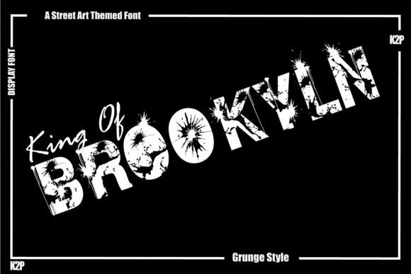 King of Brooklyn Font: A Bold Typeface for Creative Makers