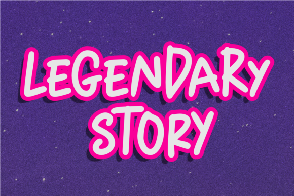 Legendary Story Font: A Bold Typeface for Memorable Branding