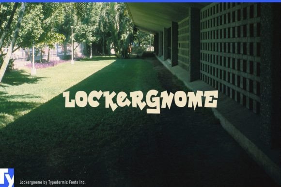Lockergnome Font: Quirky Typography for Crafty Creations