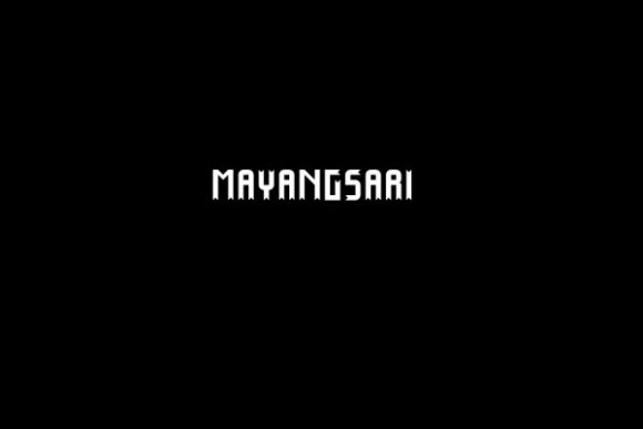 Mayangsari Font: A Bold Typeface for Branding That Stands Out