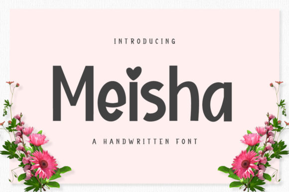 Meisha: A Bold Display Font for Creative Makers