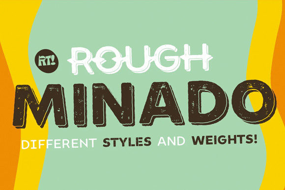 Minado Rough: A Display Font That Elevates Your Brand