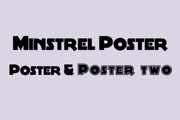 Minstrel Poster Font: Boost Your Campaigns with Bold Typography