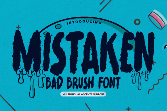 Mistaken: A Bold Display Font for Strong Branding