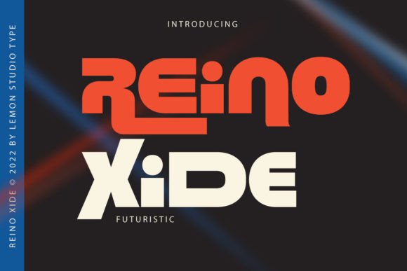Reino Xide: A Futuristic Font for Modern Branding Projects