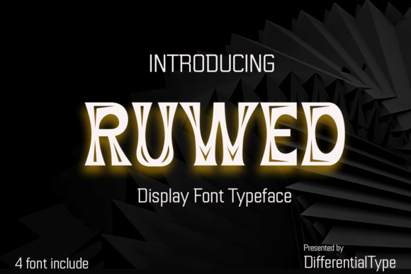 Ruwed Font Review: A Bold Typeface for Branding with Impact