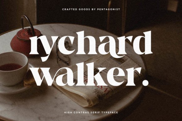 Rychard Walker Font Review: A Playful Yet Elegant Typeface for Creative Brands