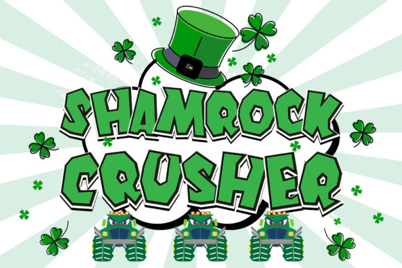 Shamrock Crusher Font: A Bold Display Typeface for Memorable Marketing