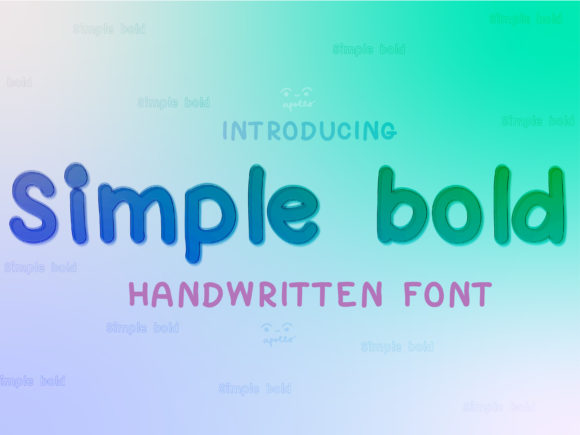 Simple Bold Text: A Handwritten Typeface That Elevates Web Design