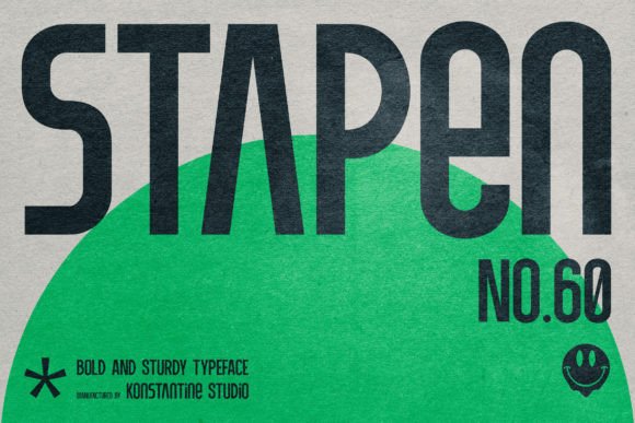 Stapen Font: A Modern Typeface for Your Brand