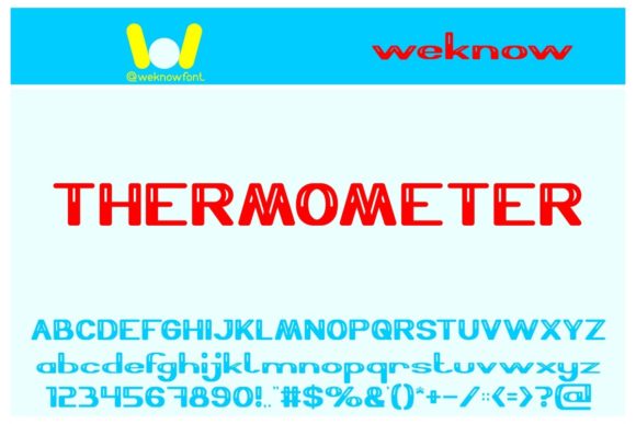 Thermometer Font: A Bold Typeface for Modern Marketing