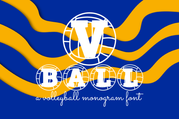 Vball Font: A Bold and Charming Display Typeface for Makers