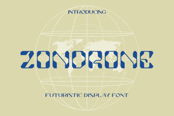 Zondrone Font: A Bold Display Typeface for Modern Branding